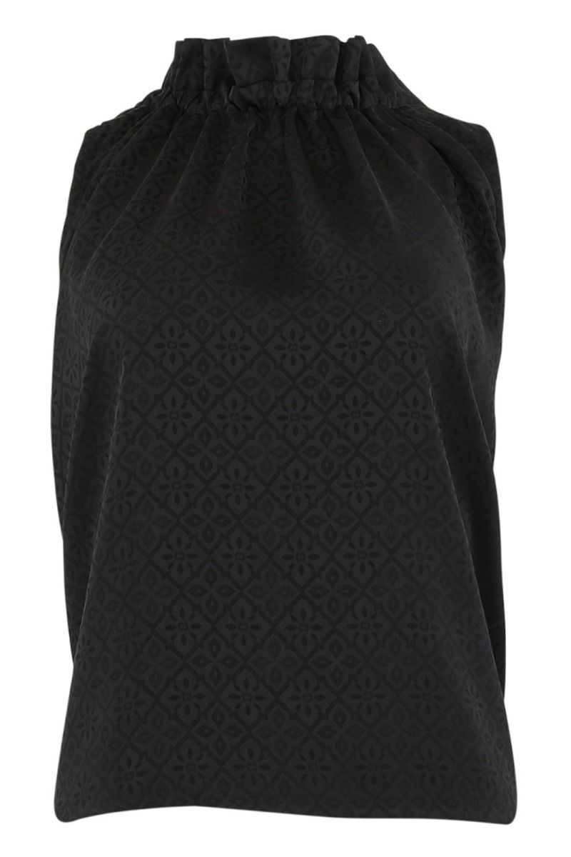 Continue - Top - Liva Print - Black Print