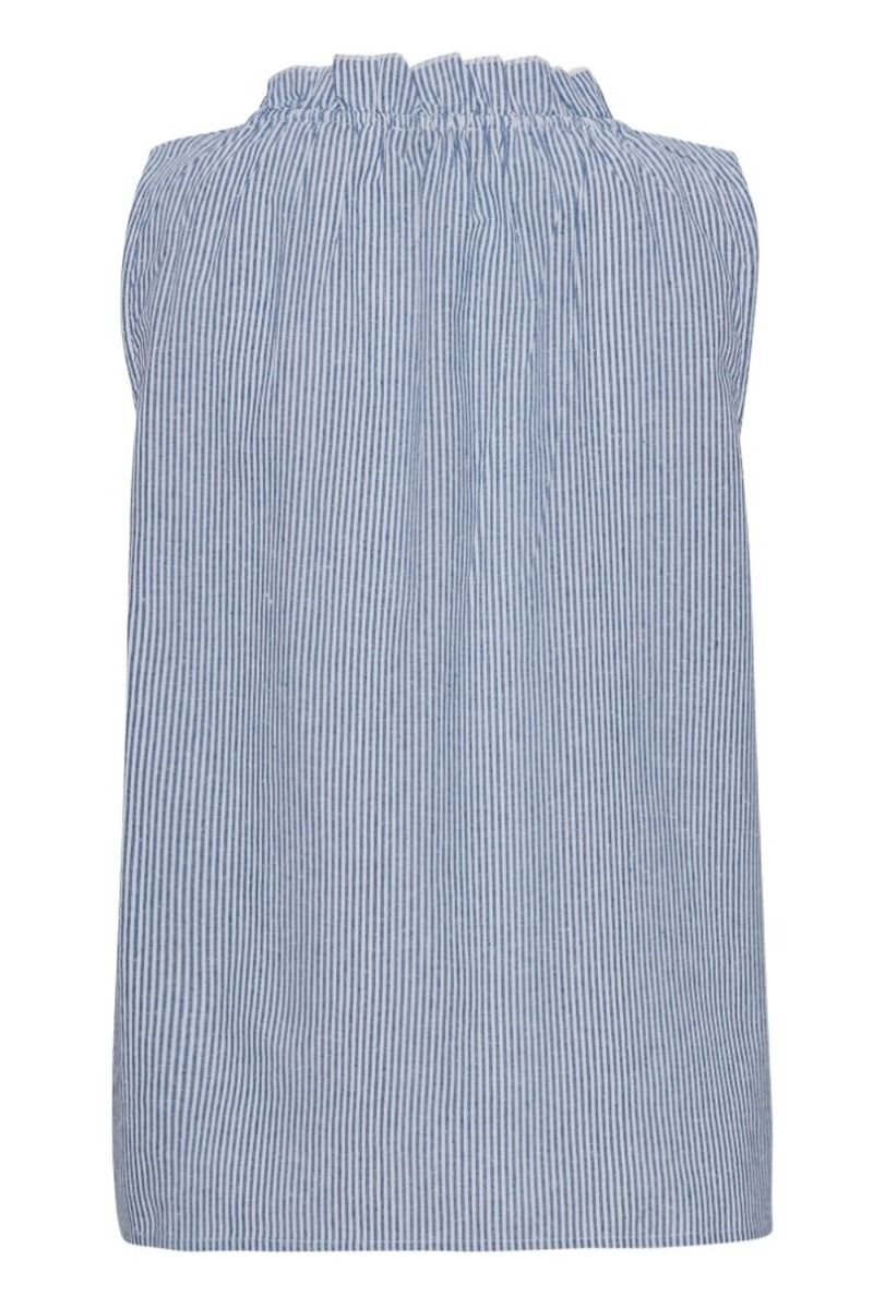Continue - Top - Liva stripe - Blue stripe