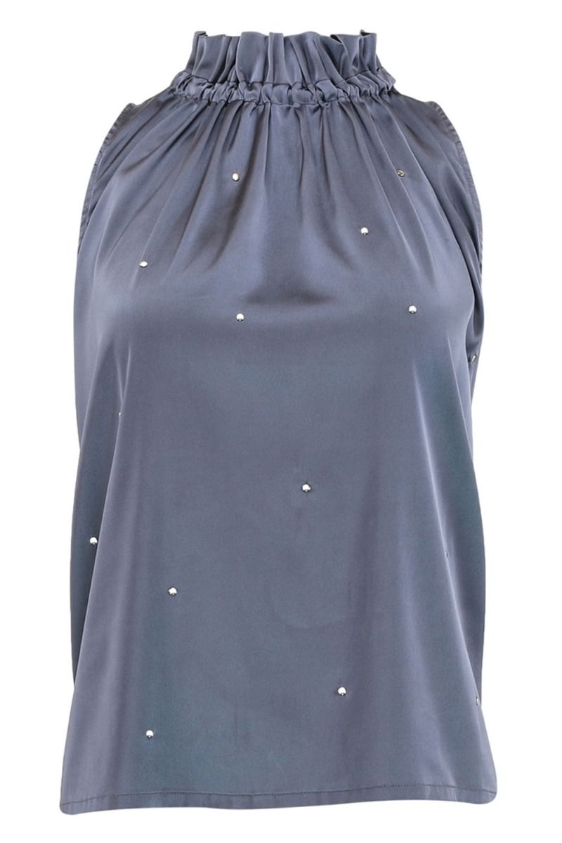 Continue - Top - Liva Studs - Grey