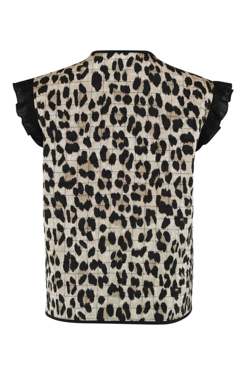 Continue - Vest - Bella vest leo - Leo Brown