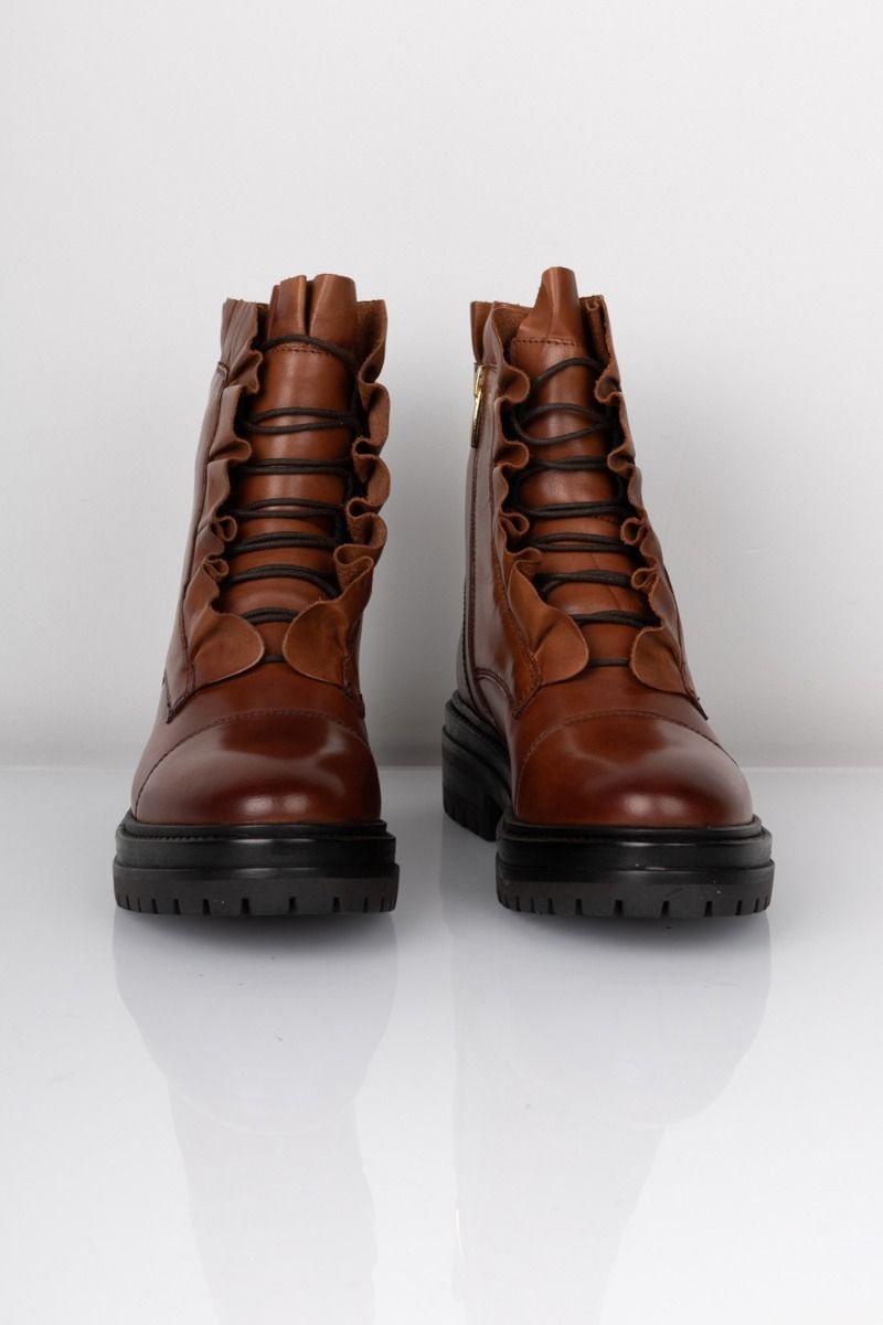 Copenhagen Shoes - Støvler - Pretty - Cognac