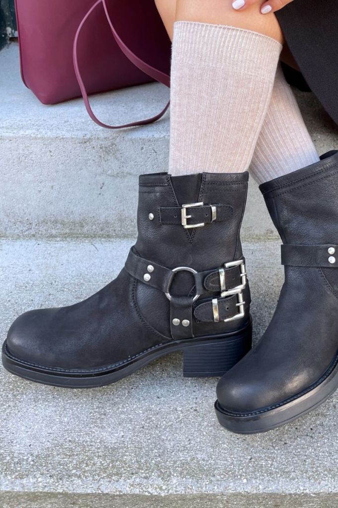 Copenhagen Shoes - Støvler - The Magic Move Nubuck - Black Nubuch