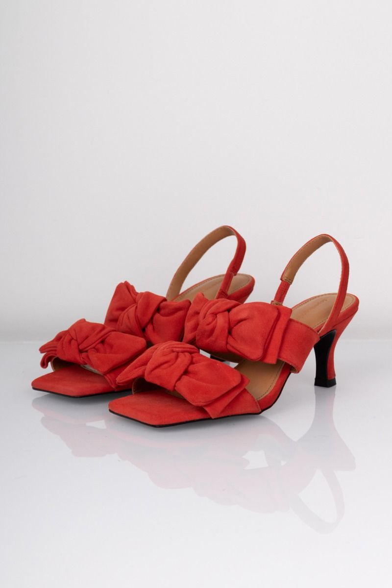 Copenhagen Shoes - Sko - Breathe Suede - Cherry Tomato