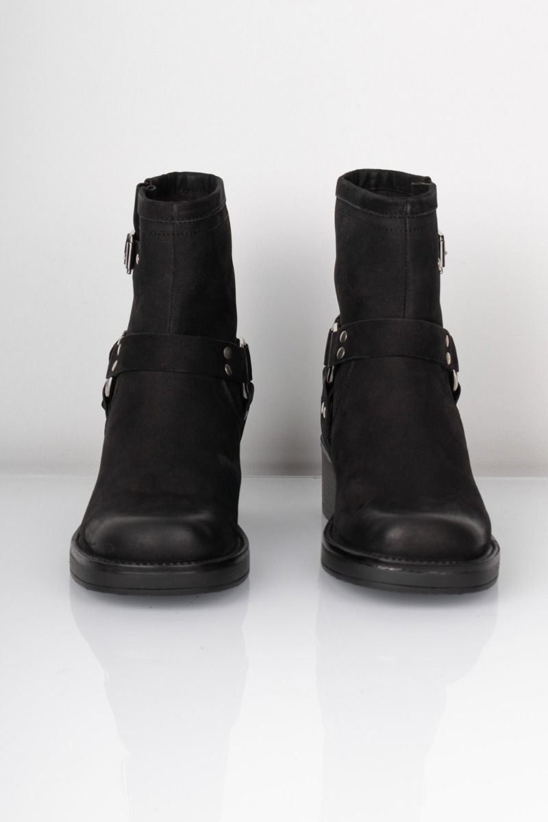 Copenhagen Shoes - Støvler - The Magic Move Nubuck - Black Nubuch