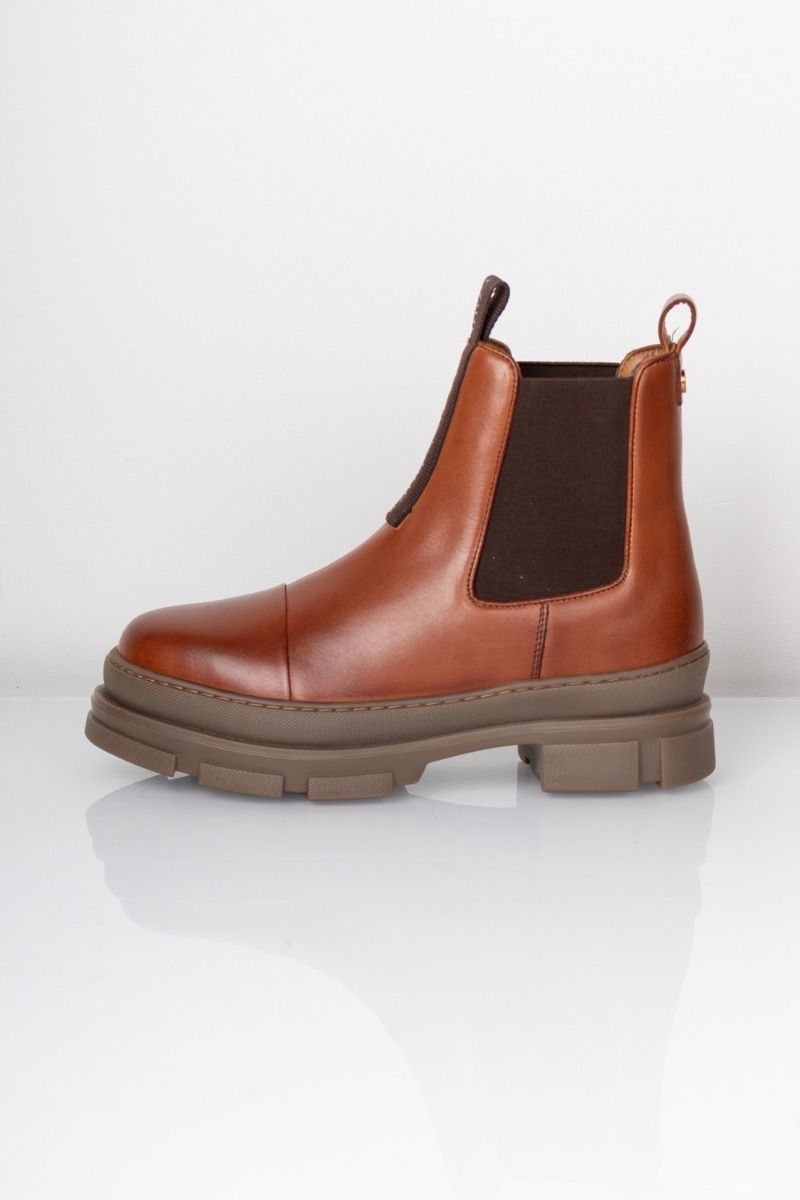Copenhagen Shoes - Støvler - You and Me - Cognac