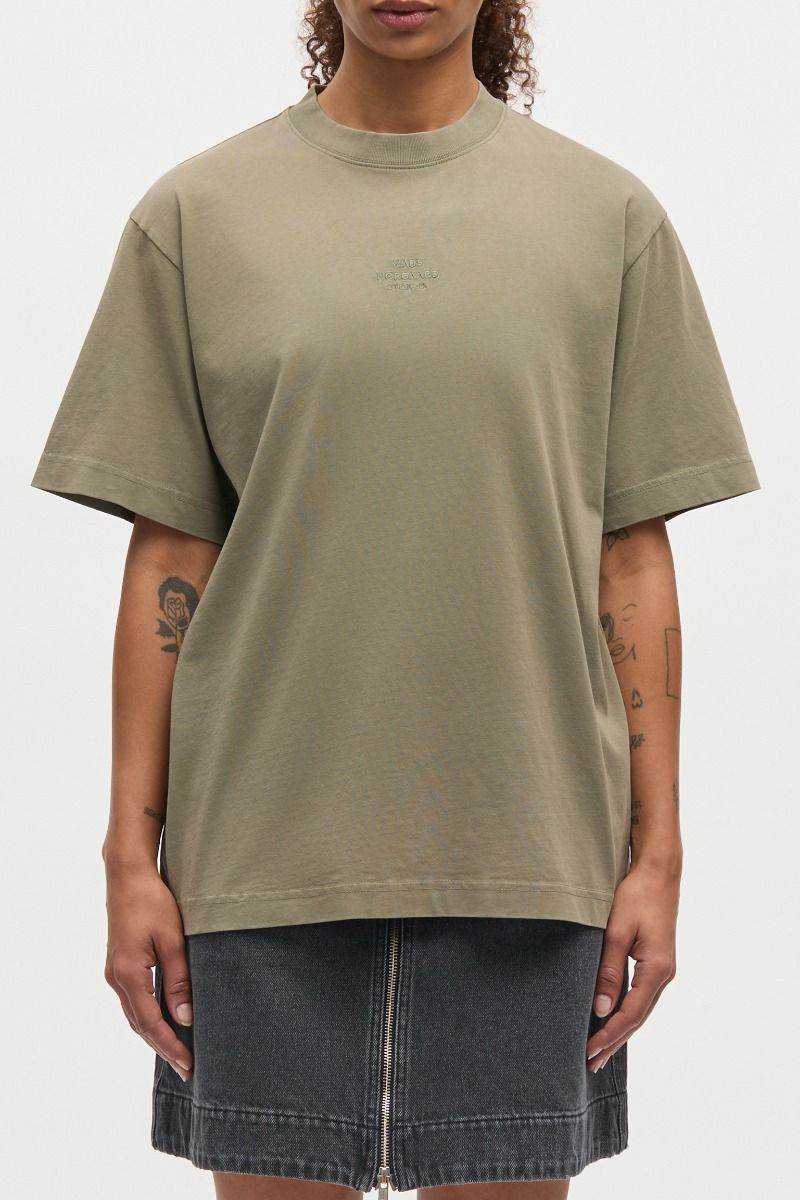 Mads Nørgaard - T-shirt - Cotton Jersey Dassel Tee - Overland Trek