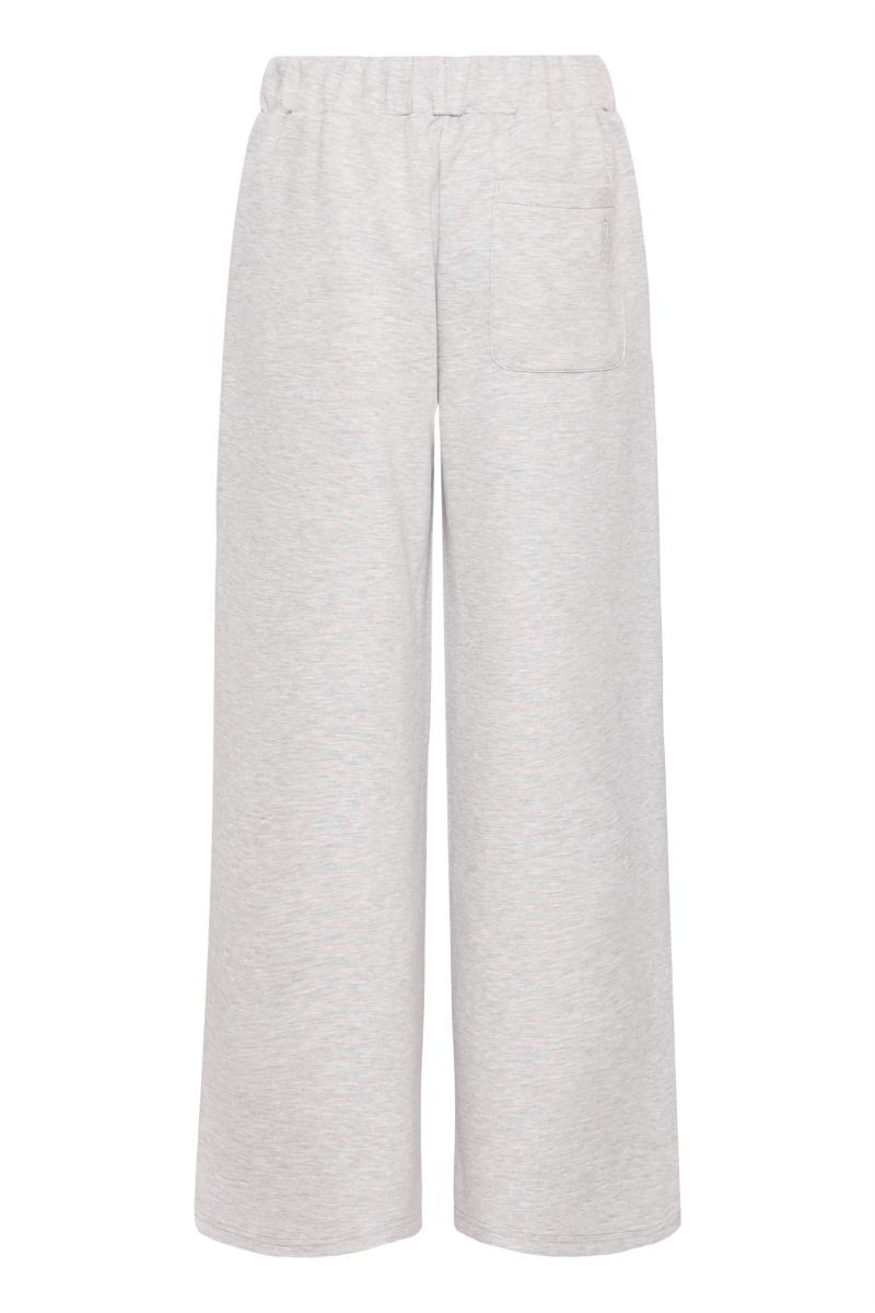Ichi - Bukser - Cozy PA - Light grey melange