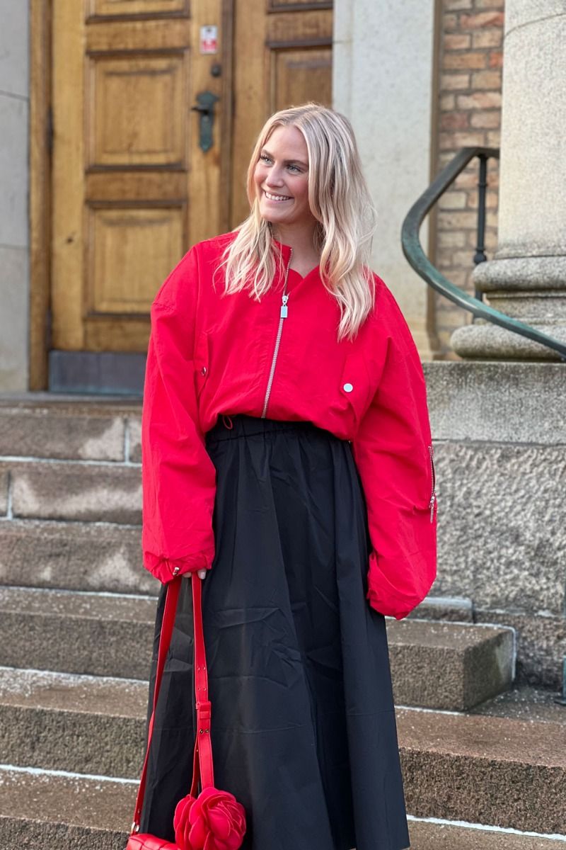 Crás - Jakke - Iconcras Bomber - Racing Red 