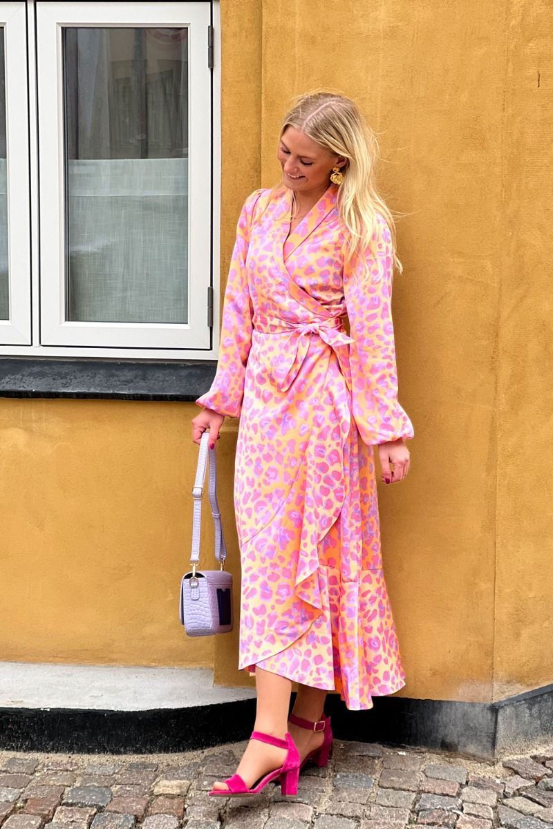 Crás - Kjole - Laracras Dress - Leo Orange