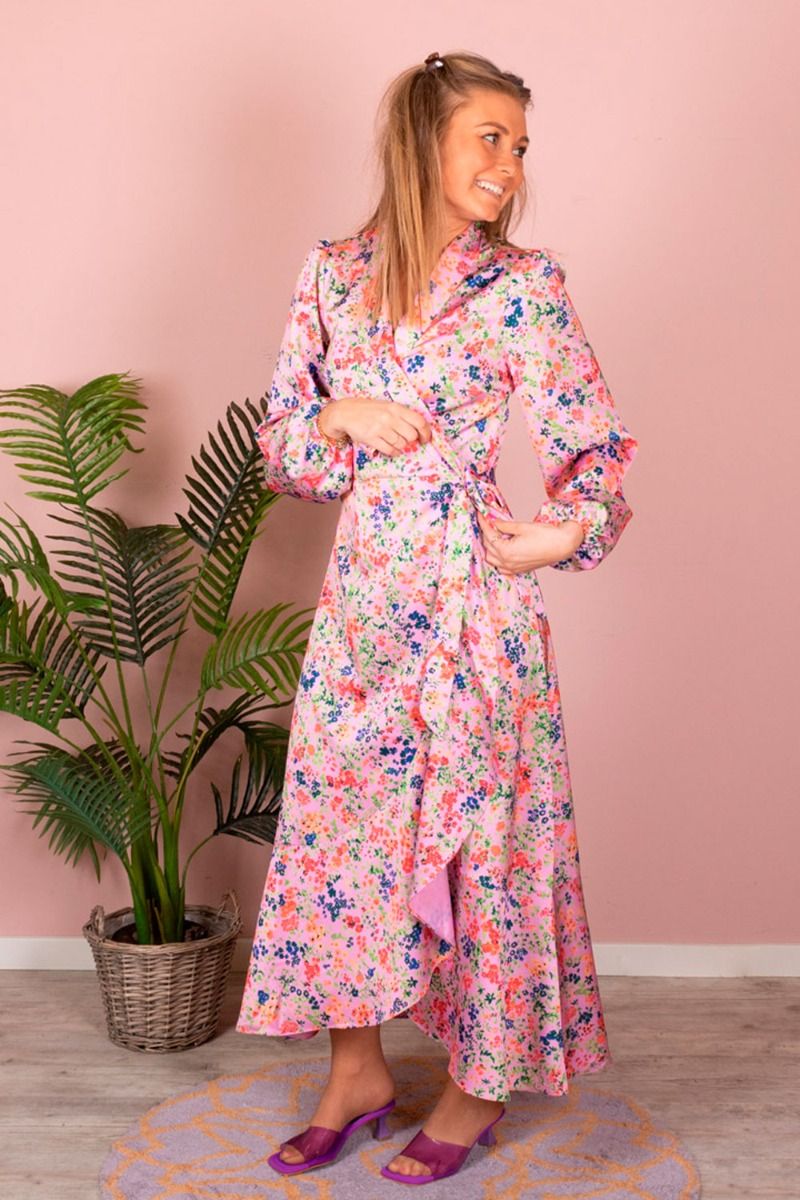 Crás - Kjole - Laracras Dress - Orange Meadow