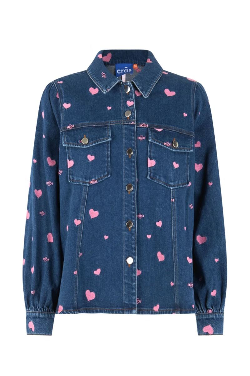 Crás - Skjorte - Celestecras Shirt - Medium Blue