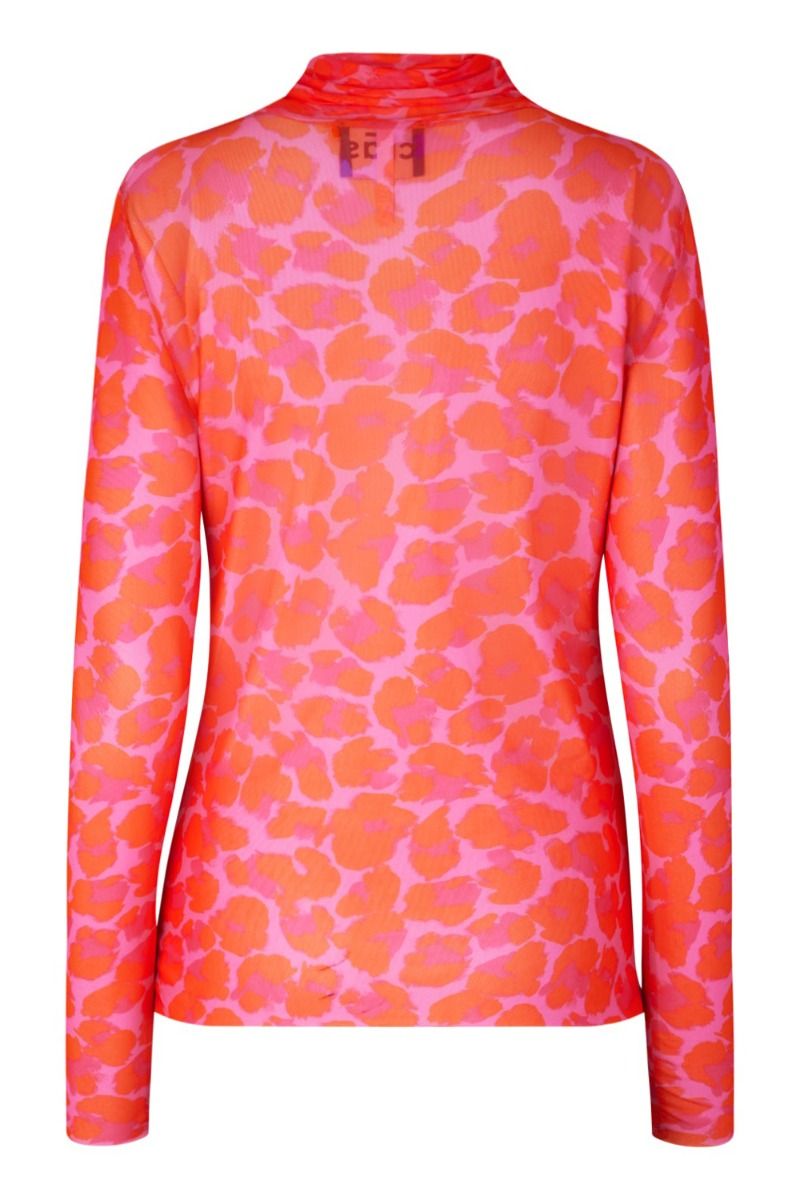 Crás - Bluse - Koby Blouse - Pink Leo