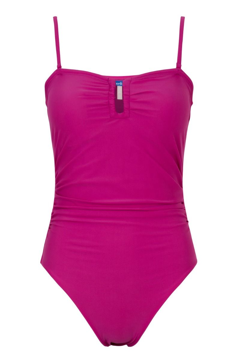 Crás - Badedragt - Elsacras Swimsuit - Fuchsia Red 
