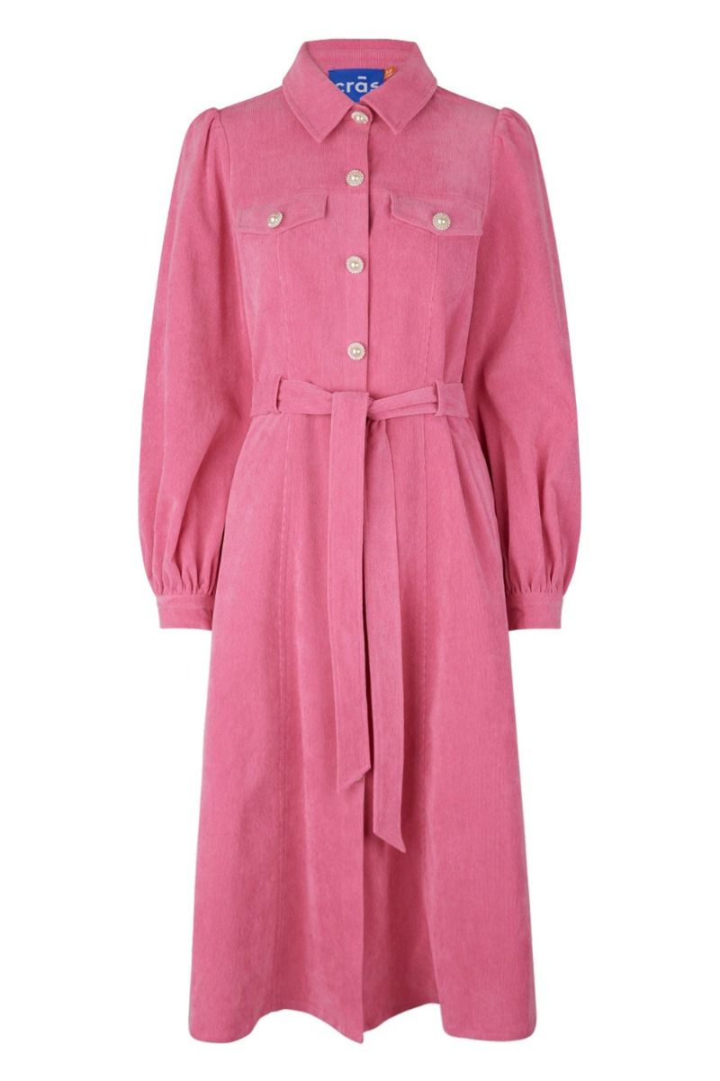Crás - Kjole - Celinecras Dress - Aurora Pink