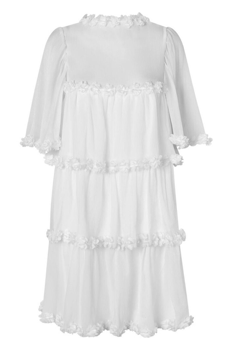 Crás - Kjole - Flowcras Dress - White