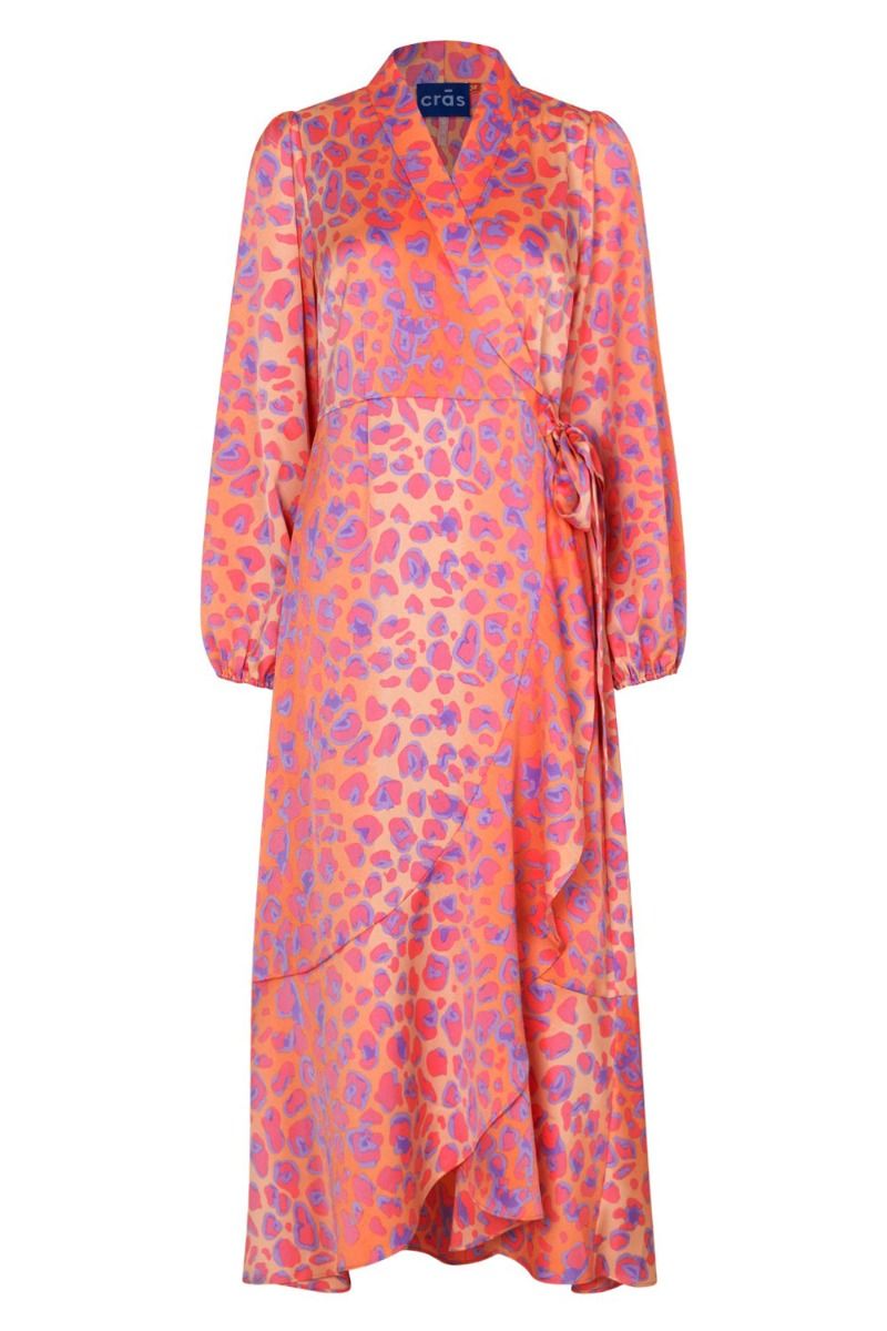 Crás - Kjole - Laracras Dress - Leo Orange