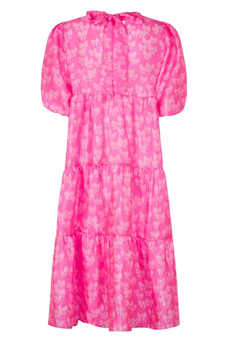 Crás - Kjole - Lili Dress - Bow Pink