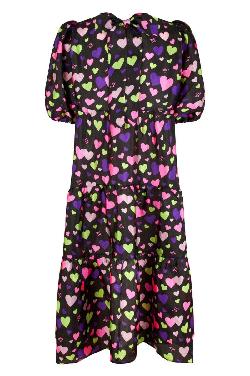 Crás - Kjole - Lilicras Dress - Multi Logo Hearts