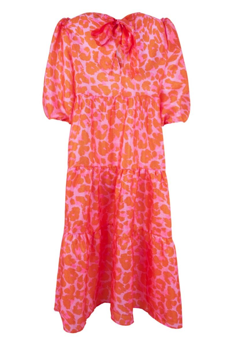 Crás - kjole - Lilicras Dress - Pink Leo