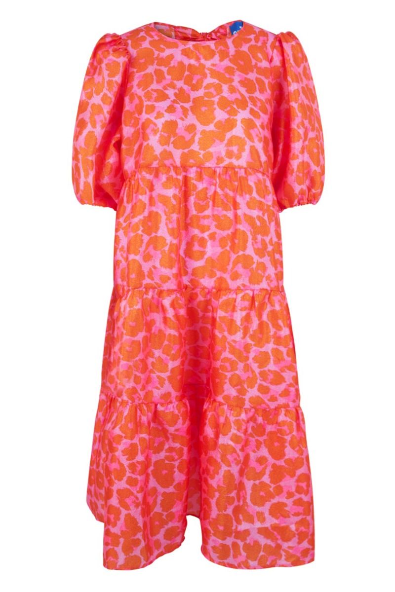 Crás - kjole - Lilicras Dress - Pink Leo