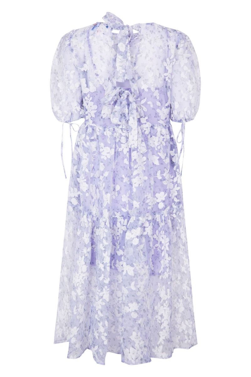 Crás - Kjole - Nicecras Dress - Purple Florals