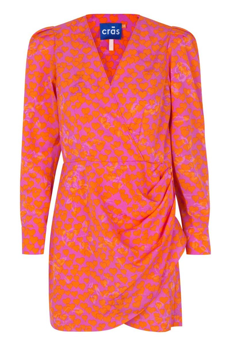 Crás - Kjole - Yvonne Dress - Heartsbeats Pink