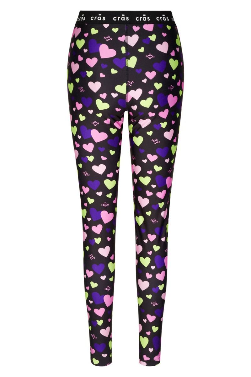 Crás - Leggings - Katecras Legging - Multi Logo Hearts