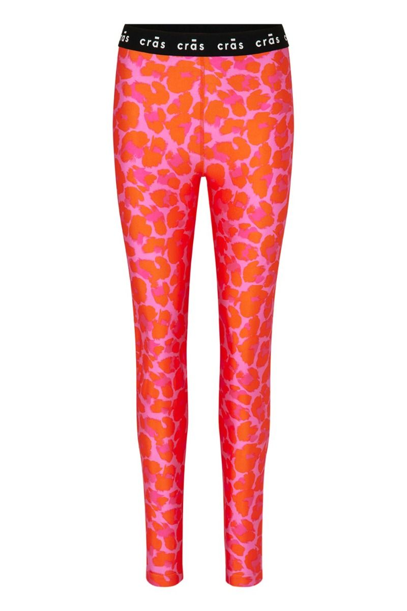 Crás - Leggings - Kate Leggings - Pink Leo