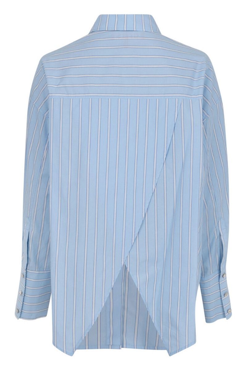 Crás - Skjorte - Emilycras Shirt - Serenity Stripe