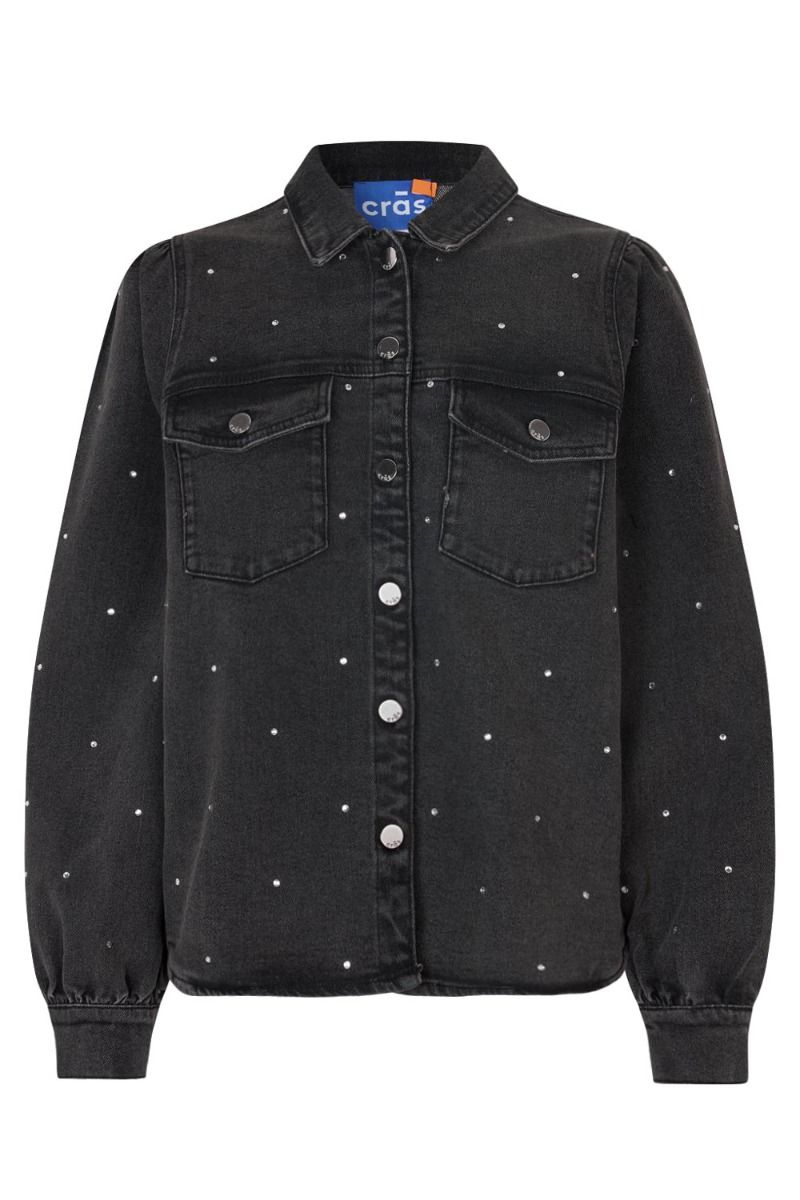 Crás - Skjorte - Helenacras Shirt - Washed Black