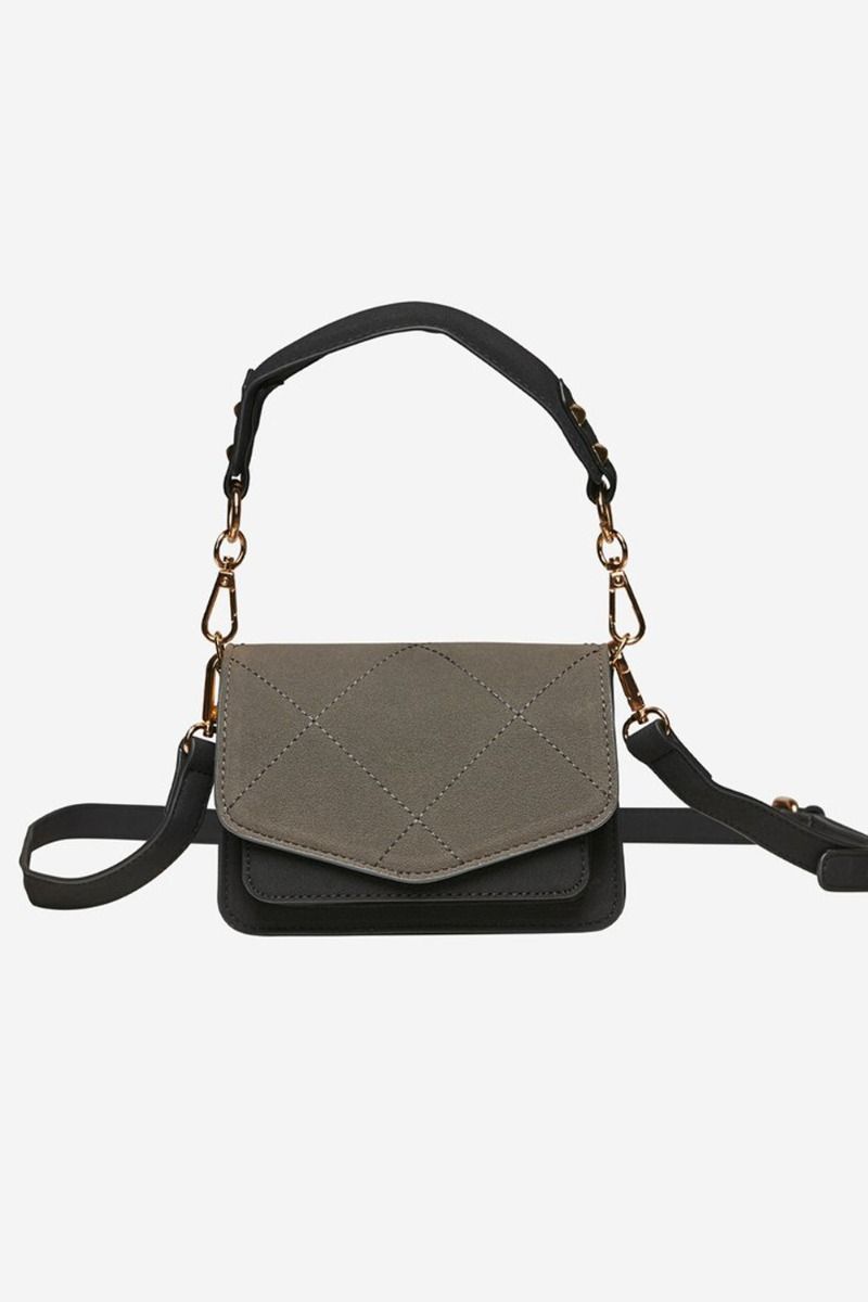 Noella - Taske - Blanca Multi Small Bag Dark - Grey/black