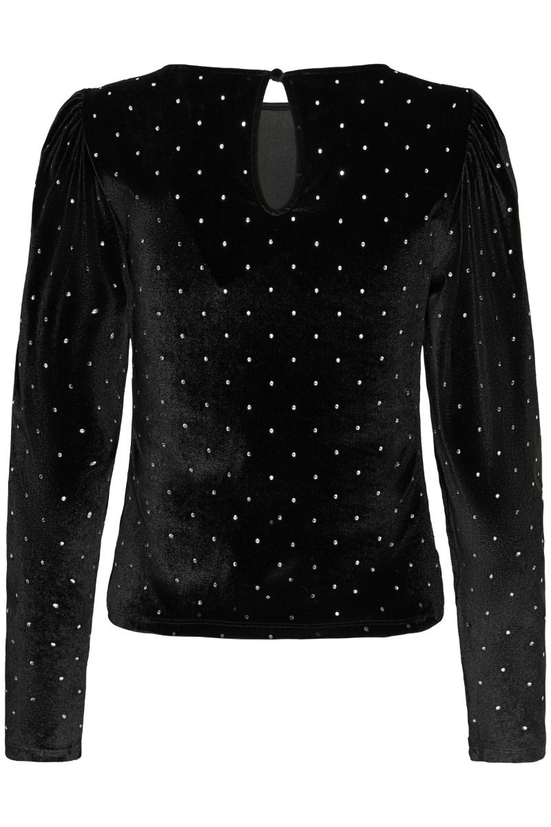 Ichi - Bluse - Darla LS - Black