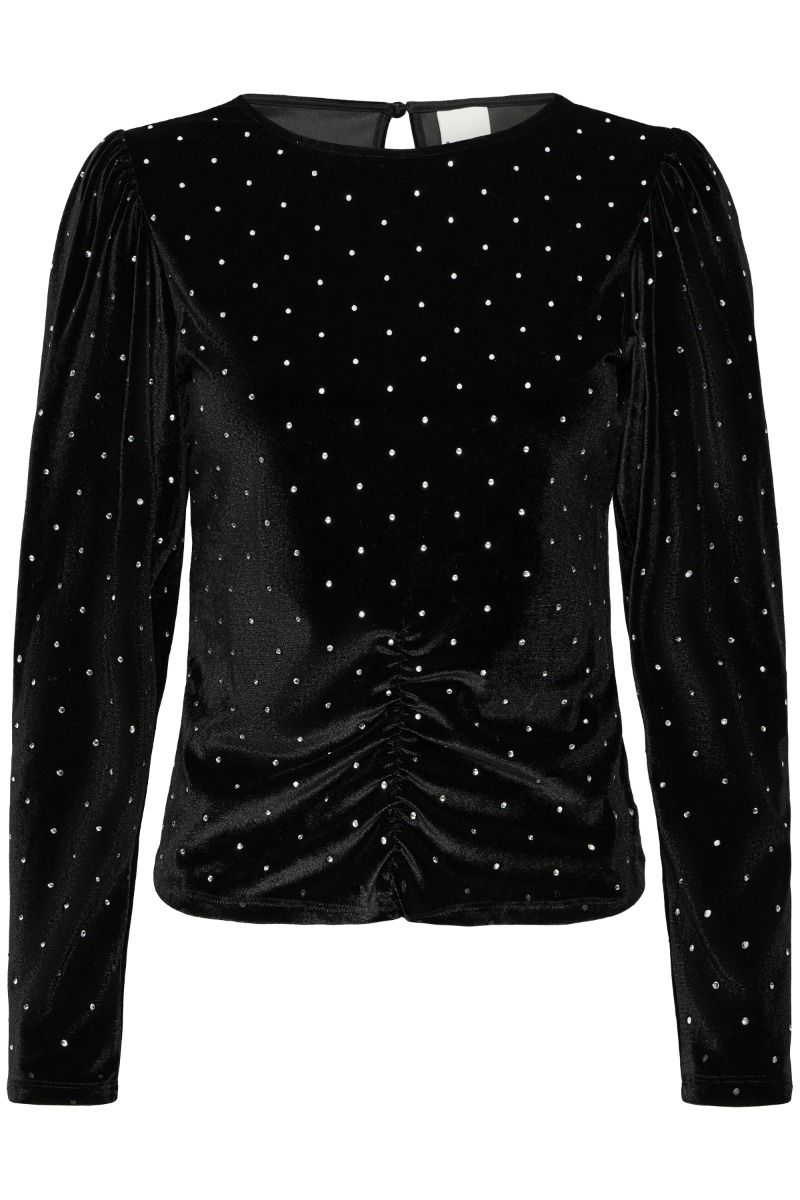 Ichi - Bluse - Darla LS - Black