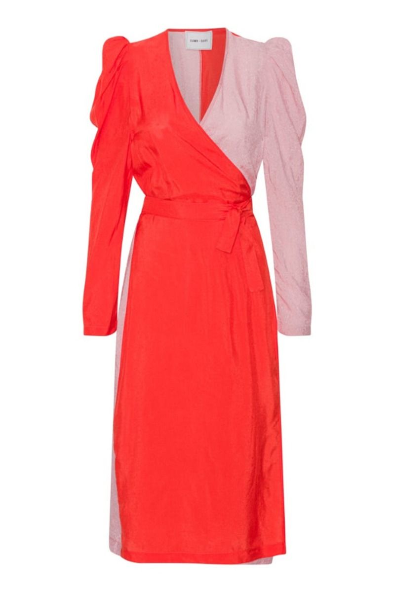 Dawnxdare - Kjole - Ocean - Pink/Red Duo