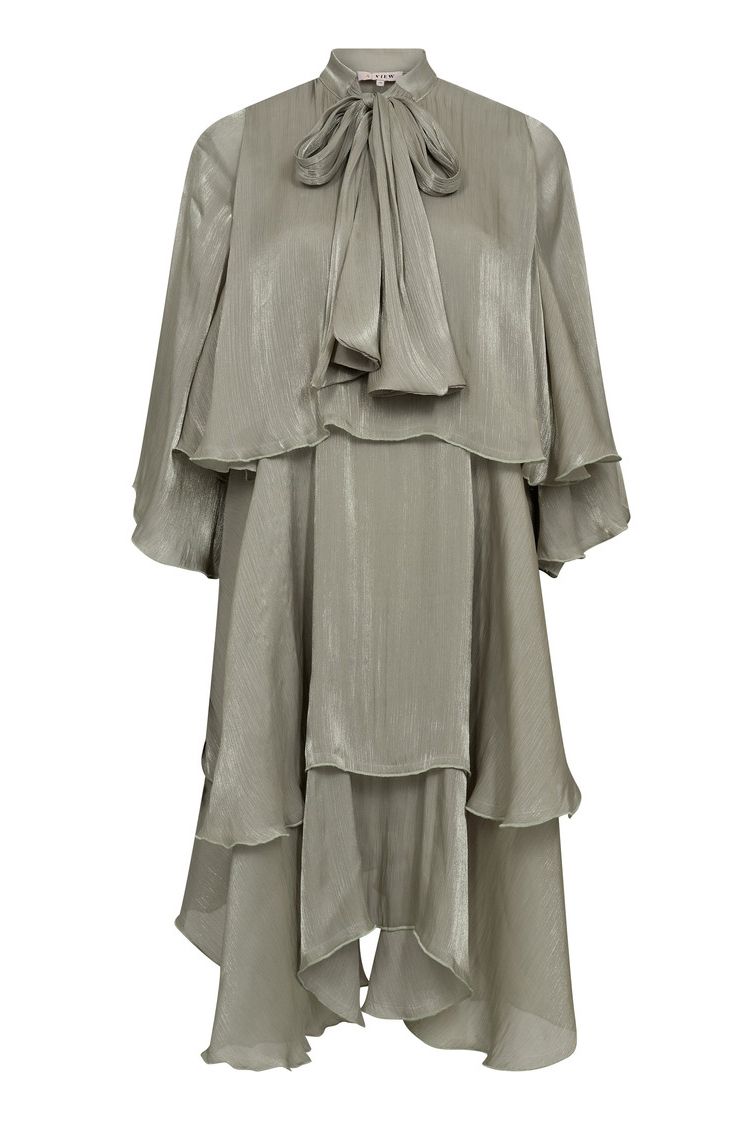 A-View - Kjole - Demi 3/4 Sleeve Dress - Pale green