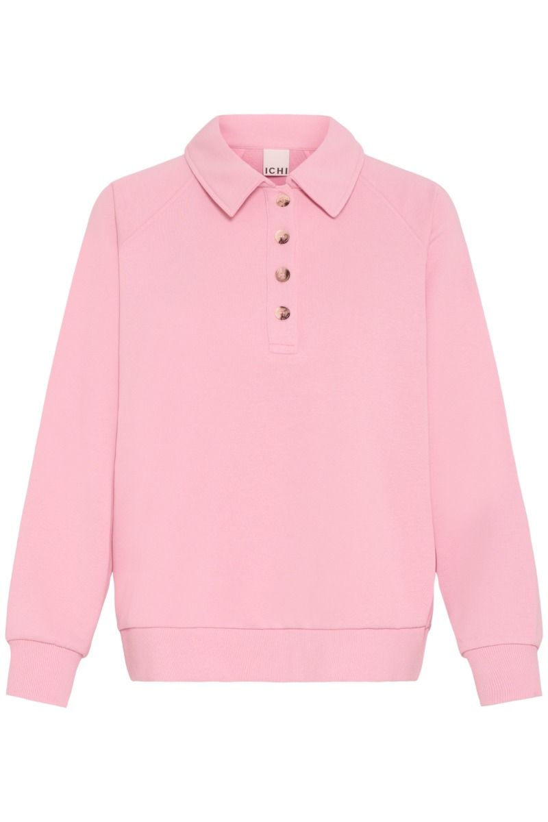 Ichi - Bluse - Demi LS - Pink Nectar