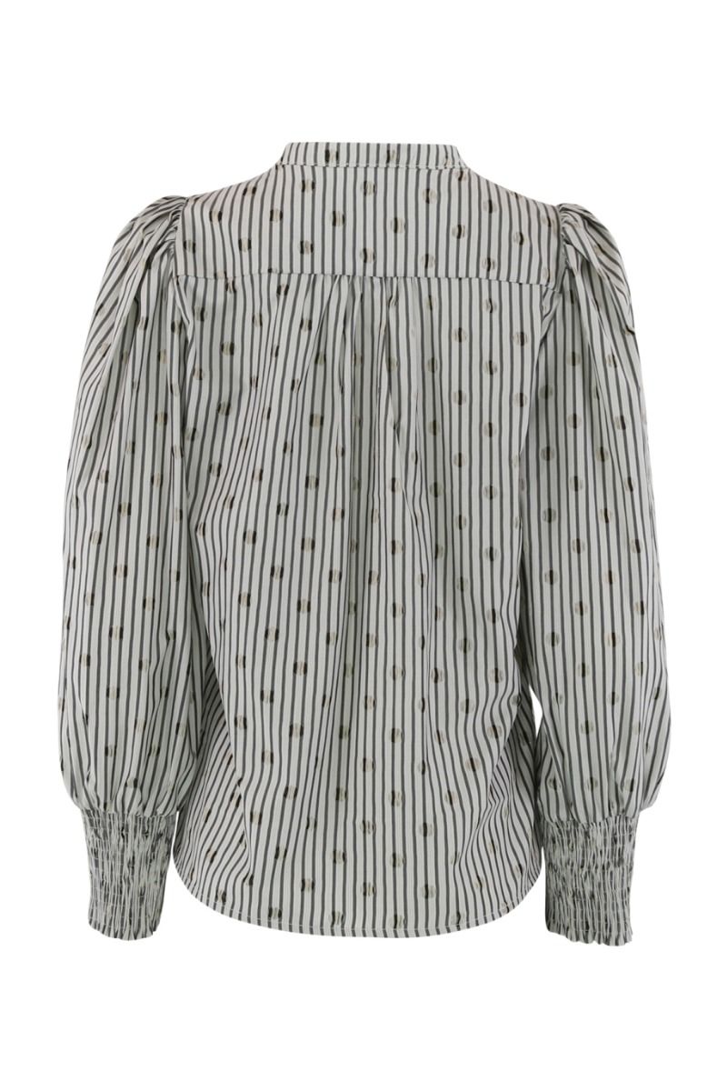 Continue - Bluse - Dolly Big Dot - Blue