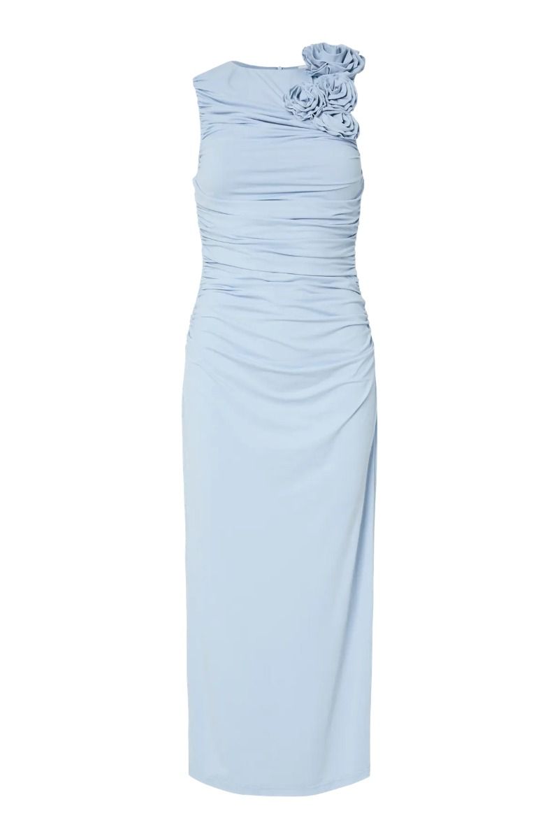 Y.A.S - Dona SL Long Dress - Show - Skyway (Levering midt april)