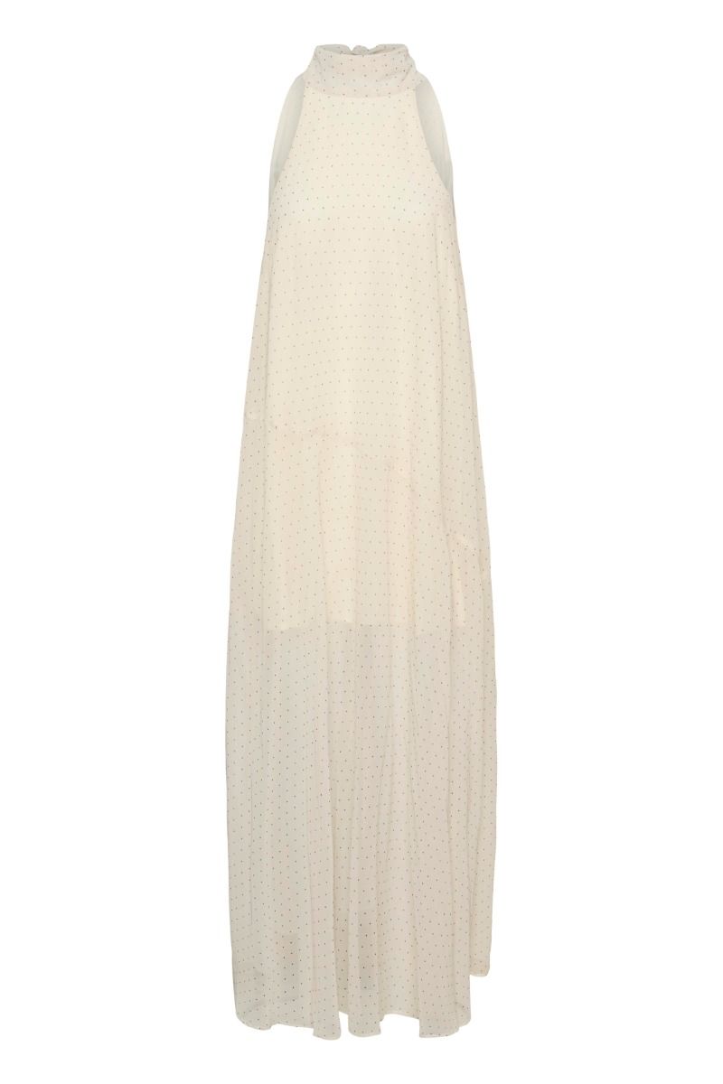 Gestuz - Kjole - GZdorah P dress - Birch dot (Levering slut april)