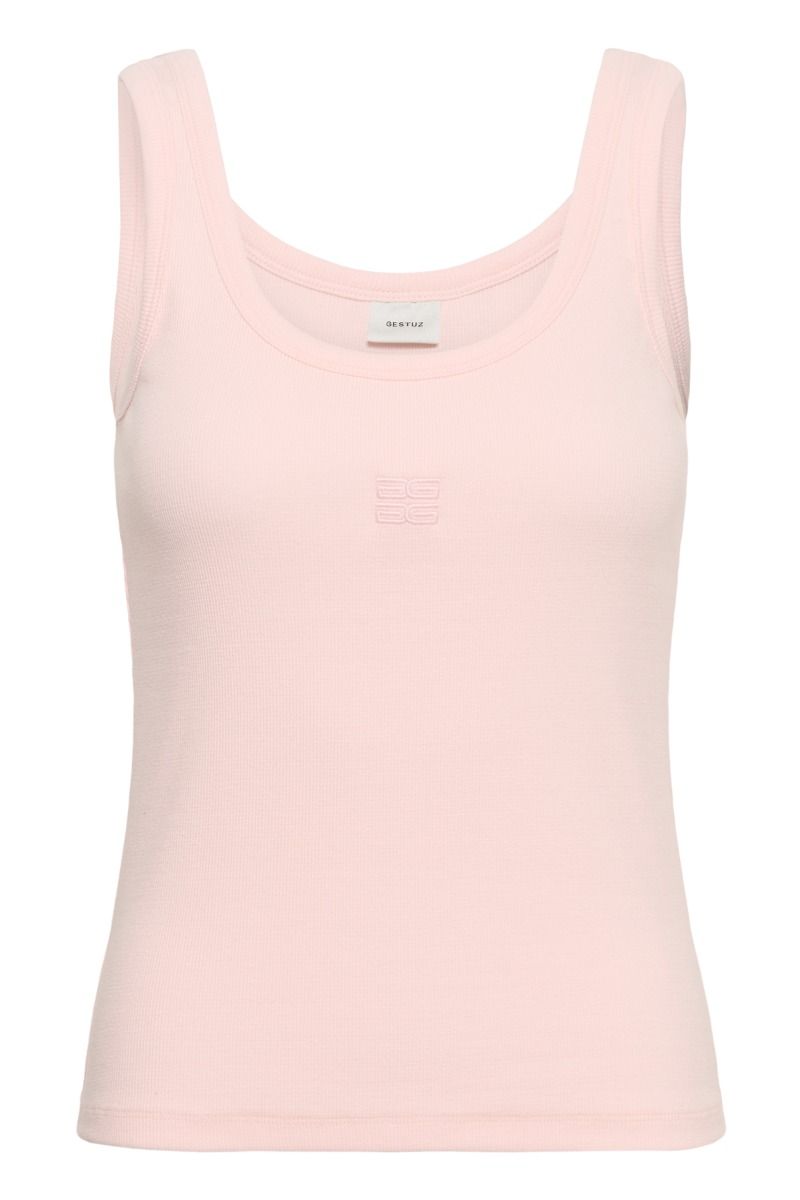 Gestuz - Top - GZdrew logo top 2.0 - Ballet Slipper (Levering slut april)