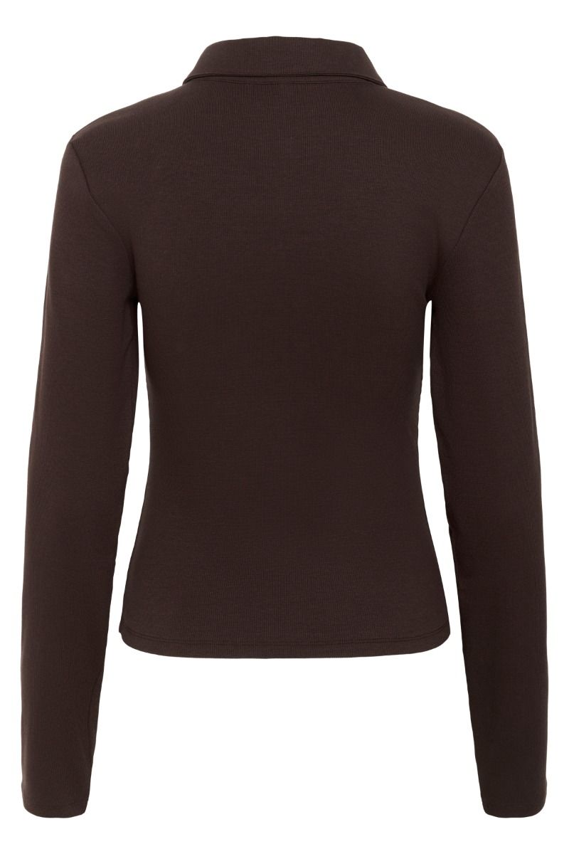 Gestuz - Top - Drew Ls Polo Top - Molé