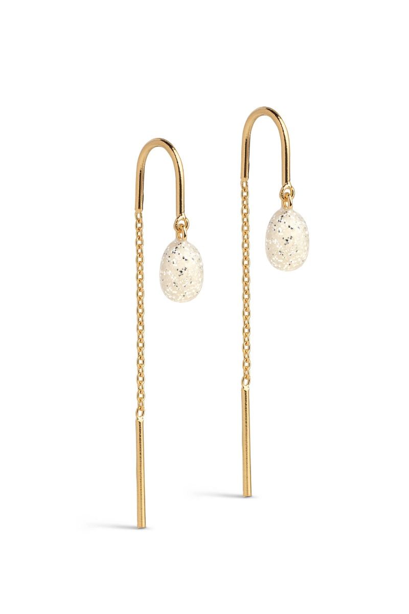 Enamel - Ørerninge - Earrings, Eleanor - Sparkle