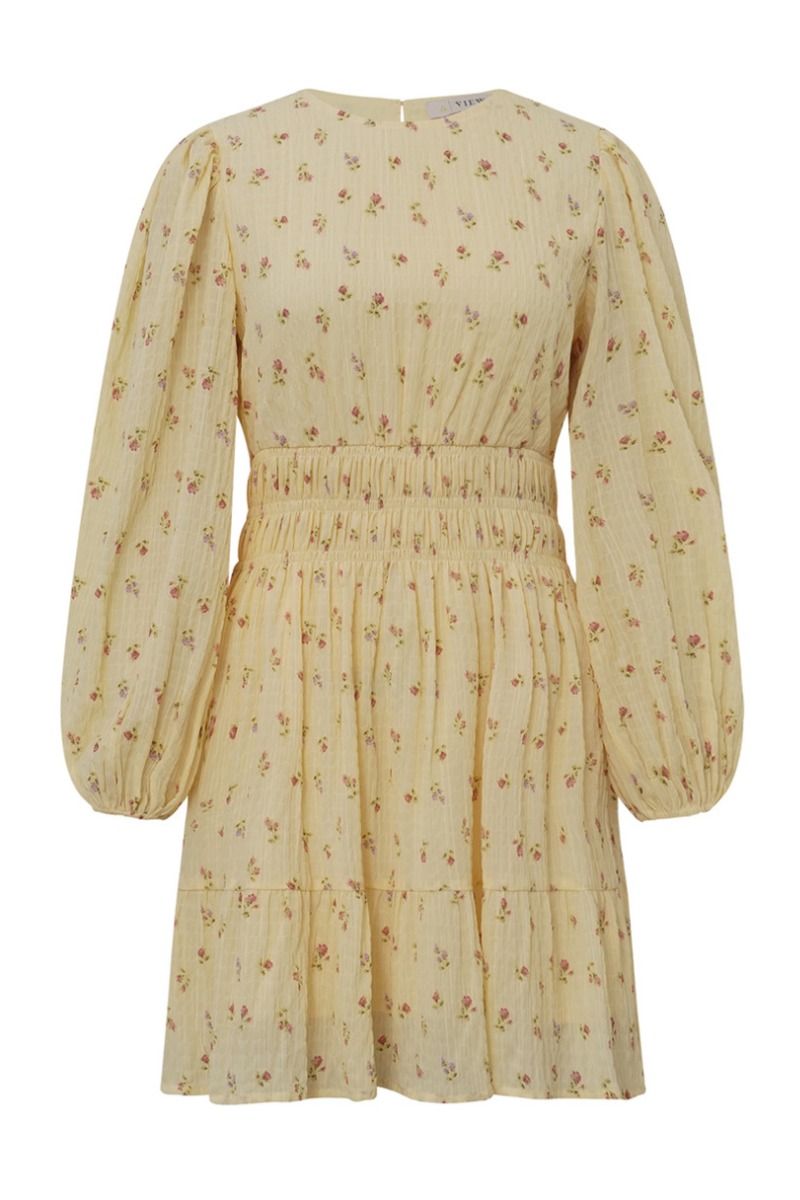 A-View - Kjole - Elinor Dress - Pale Yellow
