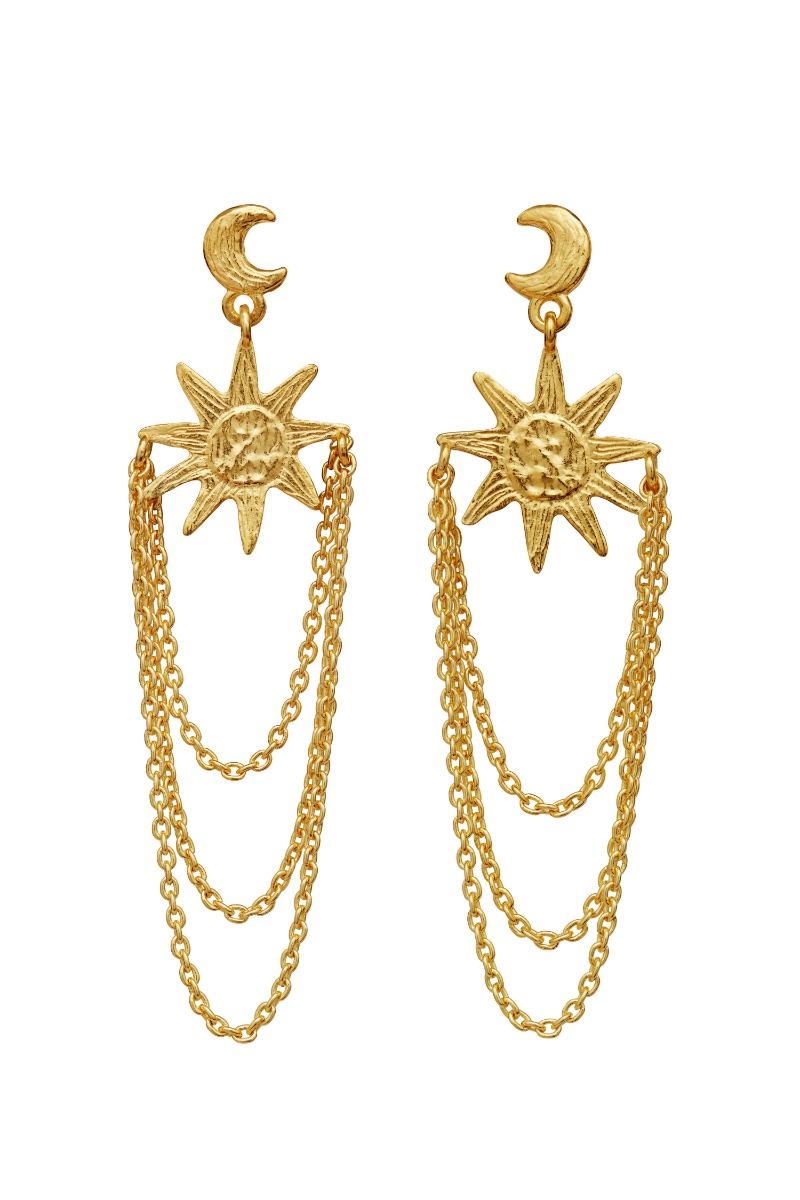 Maanesten - Øreringe - Emerie Earrings - Guld