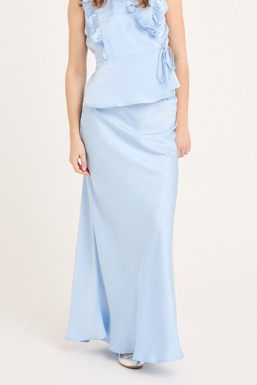 A-View - Nederdel - Emily Skirt - Light Blue