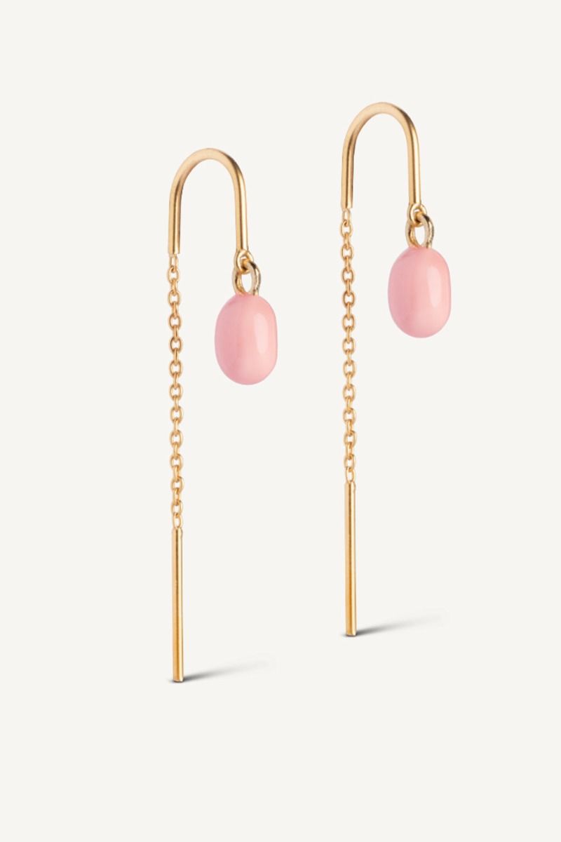 Enamel - Øreringe - Earring Eleanor - Light Pink