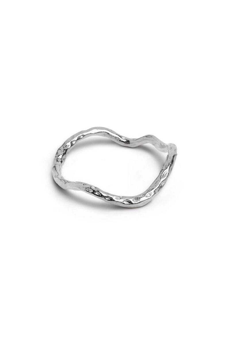 Enamel - Ring - Ring Sway - Silver
