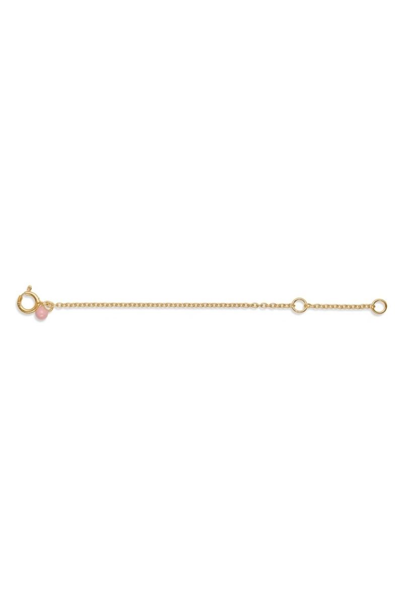 Enamel - Ankelkæde Forlænger - Figaro Anklet Extender - Gold