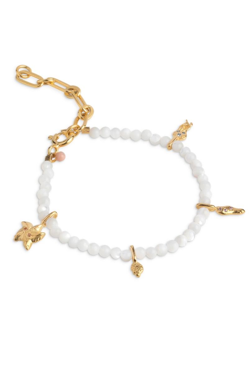 Enamel - Armbånd - Aruba Bracelet - Pearl