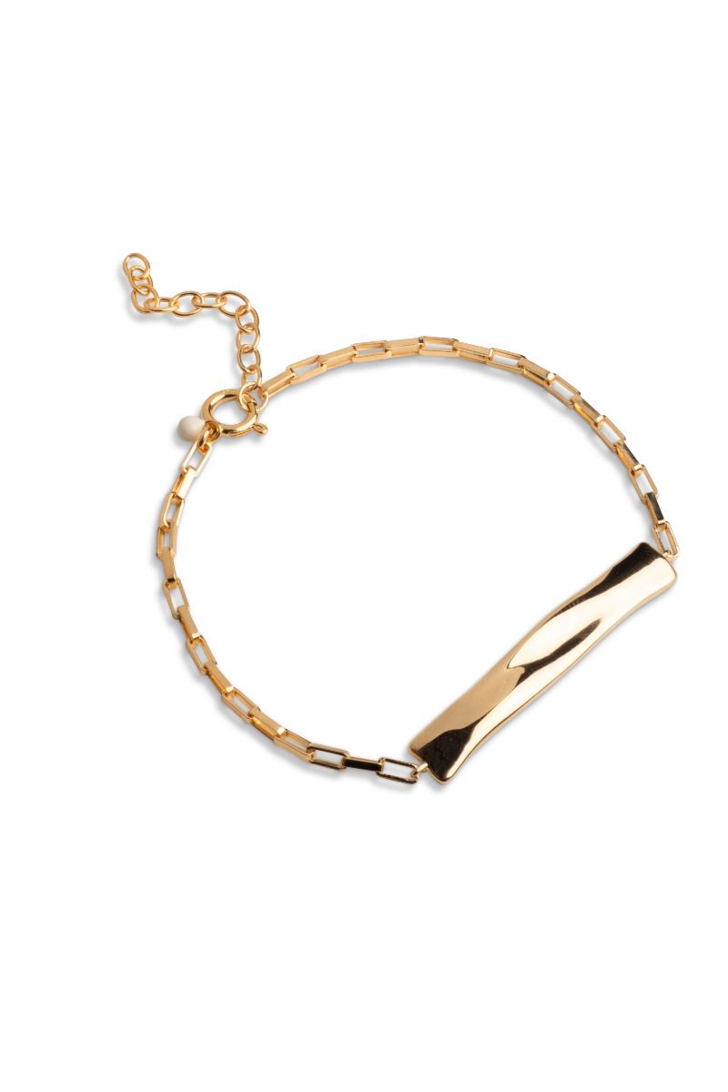 Enamel - Armbånd - Bracelet, Noel - Gold